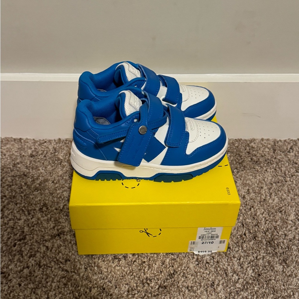Off White Sneakers Toddler 10c